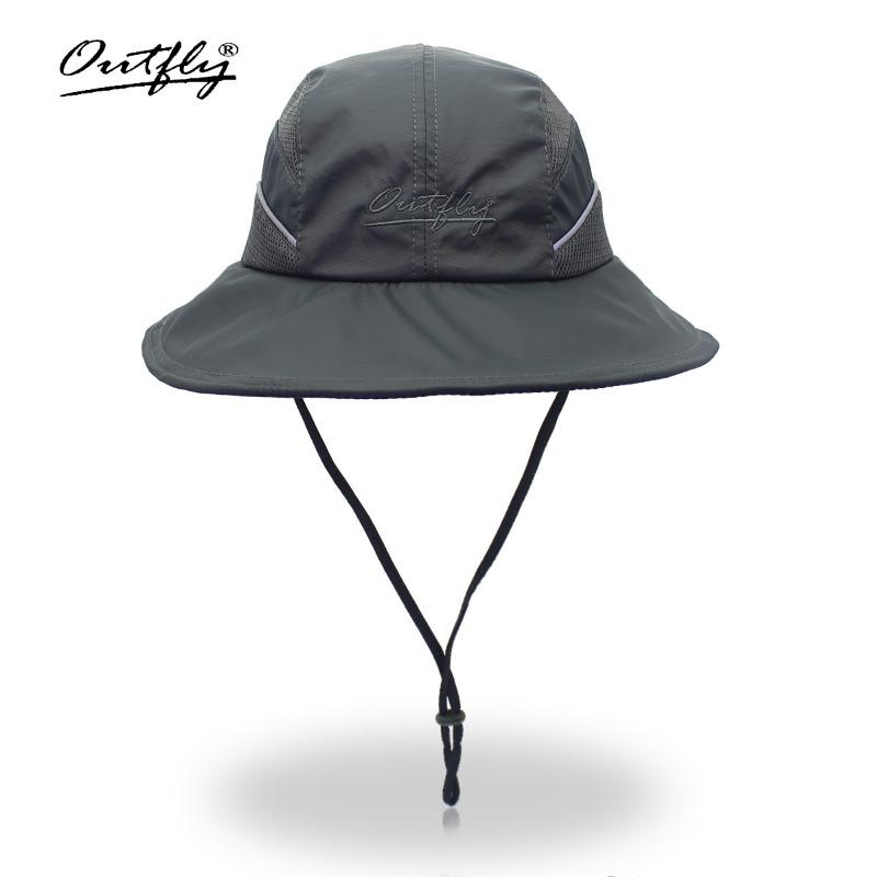 Outdoor Sports Soft Silk Edge Bucket Hat Casual Breathable Sunscreen Fishing Hat Can Be Stored Carry Big Eaves Hat Men