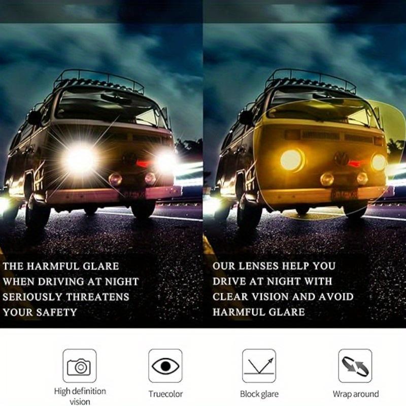 Портативные складные женские солнцезащитные очки мужские очки ночного видения для вождения портативные солнцезащитные очки неполяризованные