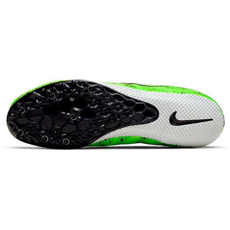 Nike Air Zoom Rival S 9 Spikes 'Electric Green Speckled' Sneakers Casual 907564-302