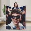 Quevedo Singer  Blanket  Airplane Travel Flannel Throw Blanket For Living Room Warm Soft Custom DIY Quality Bedspread