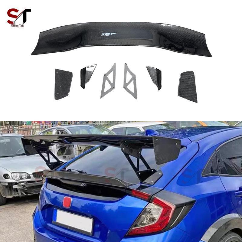 Задний спойлер из углеродного волокна для Honda Civic FK7/FK8 Тип V