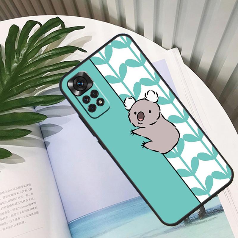 Мультяшная Животная Картина Коала Чехол Для Xiaomi Redmi Note 11 10 12 13 14 15 Pro Plus Чехол Для Redmi 15C 10C 13C 12C 14C 15