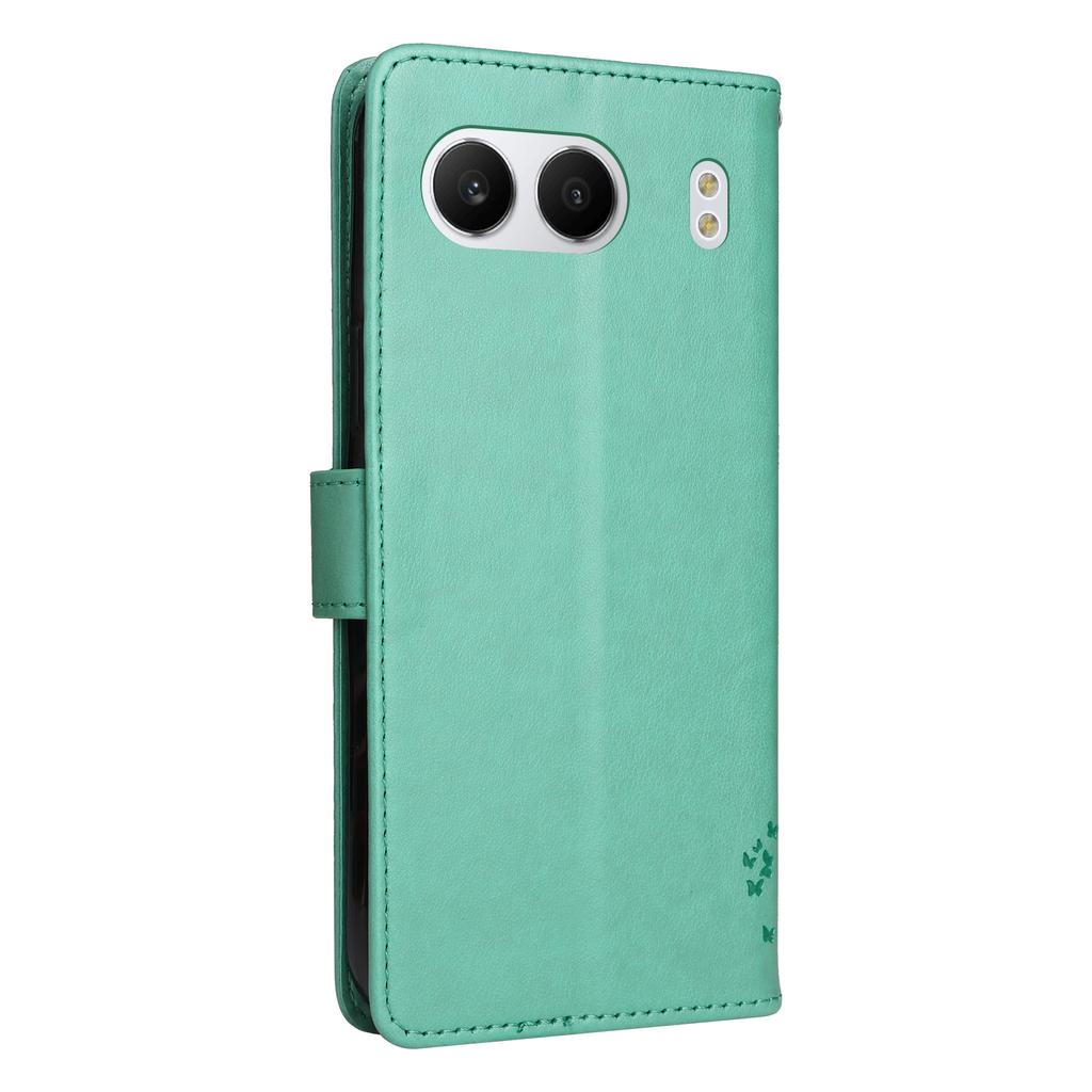 Чехол для телефона OnePlus Nord 4 с подставкой, рисунок "Кошачье дерево", кожаный кошелек, мобильная обложка