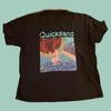 Подарок для фанатов 'Quicksand' Черная футболка Хлопковая Унисекс Футболка Полный размер