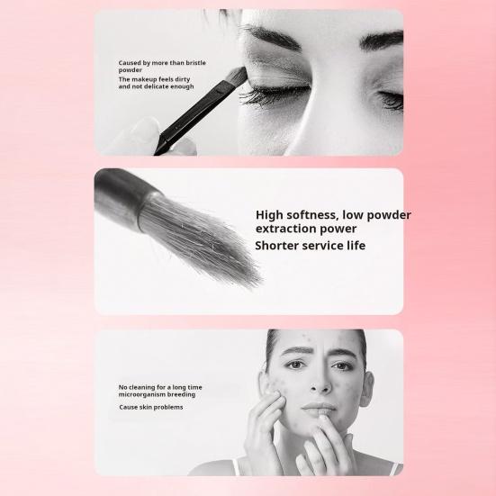 Электрический очиститель для кистей для макияжа USB Автоматическая машина для чистки косметических кистей Многофункциональная сушилка для косметических кистей Держатель Контейнер для мытья инструментов