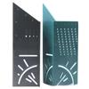 Многофункциональная 3D-угловая линейка: Деревообрабатывающий инструмент для скосов и линий (45°/90°)