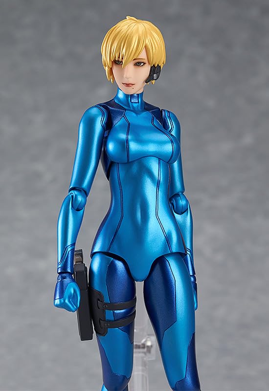 Good Smile Company Figma METROID Other M Самус Аран Зелёный Костюм пластиковая экшн-фигурка версия. Немасштабный предварительно окрашенный перевыпуск