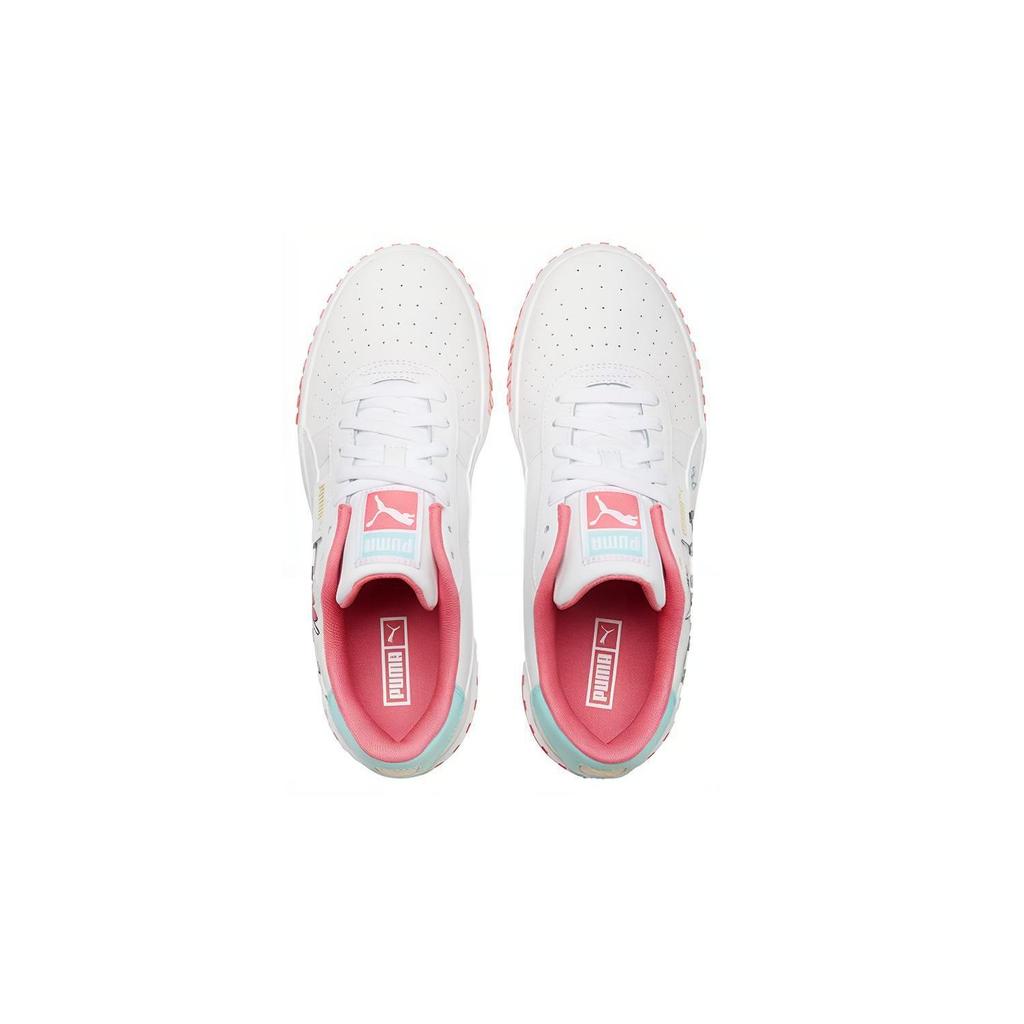 Puma Амортизирующие Низкие Скейтбордические Кроссовки Белые Подростковые 381934-01