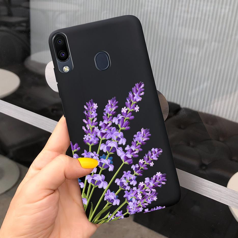 Для Samsung Galaxy M10 M20 M30 Чехол Стильный Мультяшный Подсолнух Мягкий Силикон Задняя Крышка Телефона Для Samsung M 10 20 30 M305F Fundas