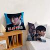 Слабый H-Герой Класс 2 Пак Джи-Хун наволочка Подушка Комната Подушка Спальня Изголовье Диван Гостиная Спинка Дневной сон Наволочка