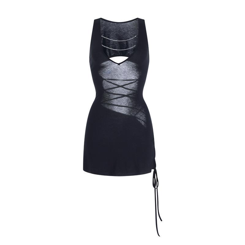 Сексуальное нижнее белье чистое желание искушение бретельки короткая юбка платье секретарши сексуальное горячее с открытой спиной