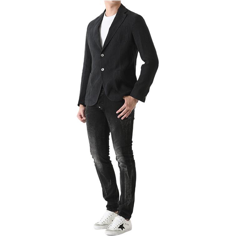 EMPORIO ARMANI Business Suit Coat Men's Black D41G43-D1488-1999