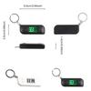 Portable Digital Electronic Clock LED Display Digital Pocket Clock  Backpack Accessory