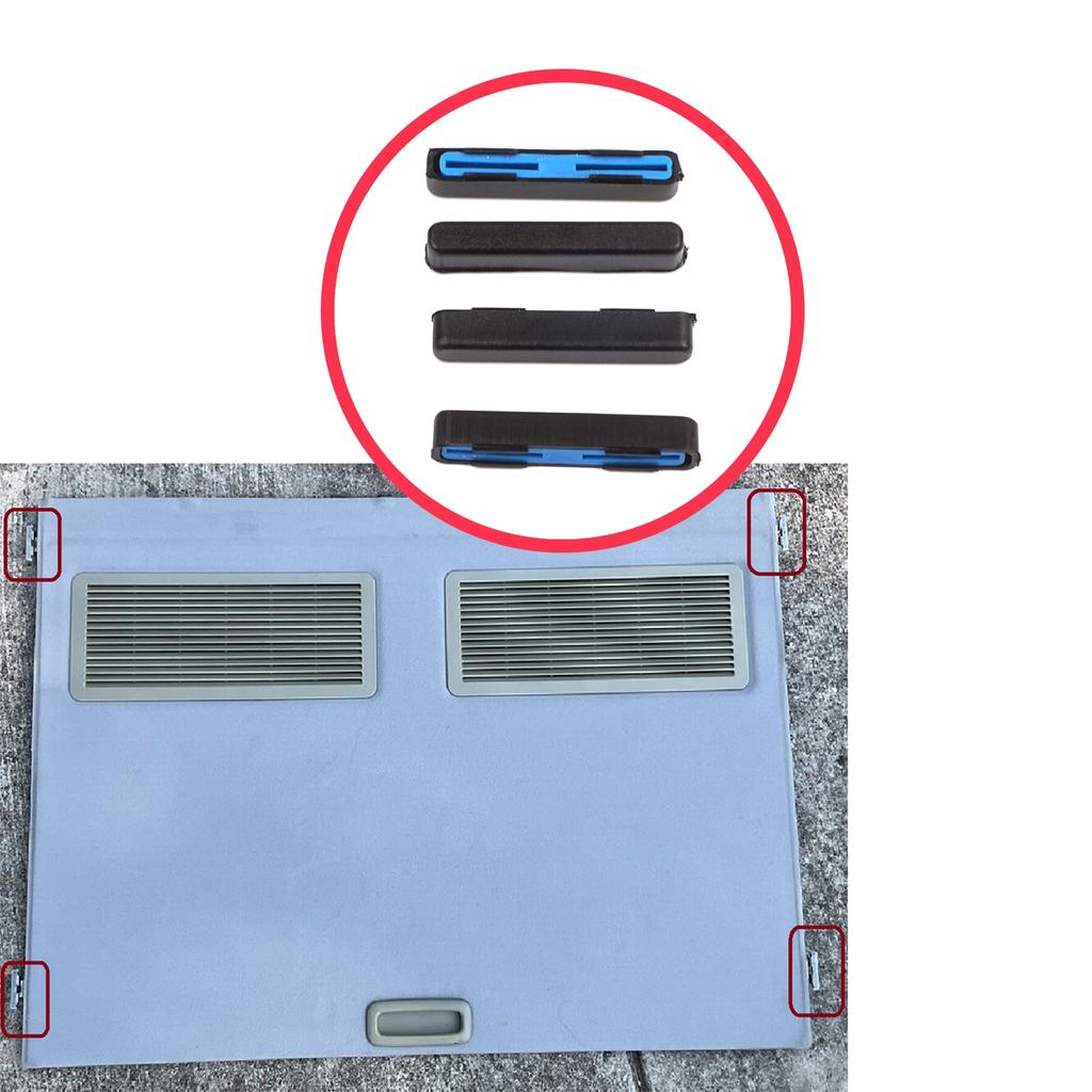ESR664 Направляющие скользящие зажимы для шторки люка на крыше для Mercedes W202 W203 W208 W209 W210 W211 W215 W219 W220 W240 W140