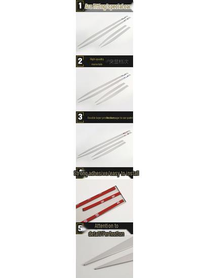 18 H4 Car Door Edge Protective Trim: Anti-Scratch Body & Bumper Decorative Strip Accessories