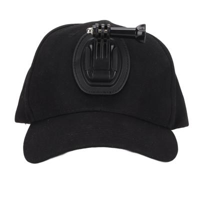 Шляпа для спортивной камеры Hands Free Мягкая легкая черная шляпа с креплением для экшн-камеры для серии Hero
