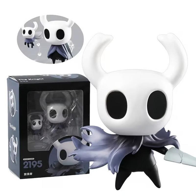 Набор мини-фигурок Hollow Knight Silksong 2195 2196, ПВХ-статуэтки Рыцарь и Шершень, Коллекционная фигурка из игры, Декор для рабочего стола, Коллекционная фигурка