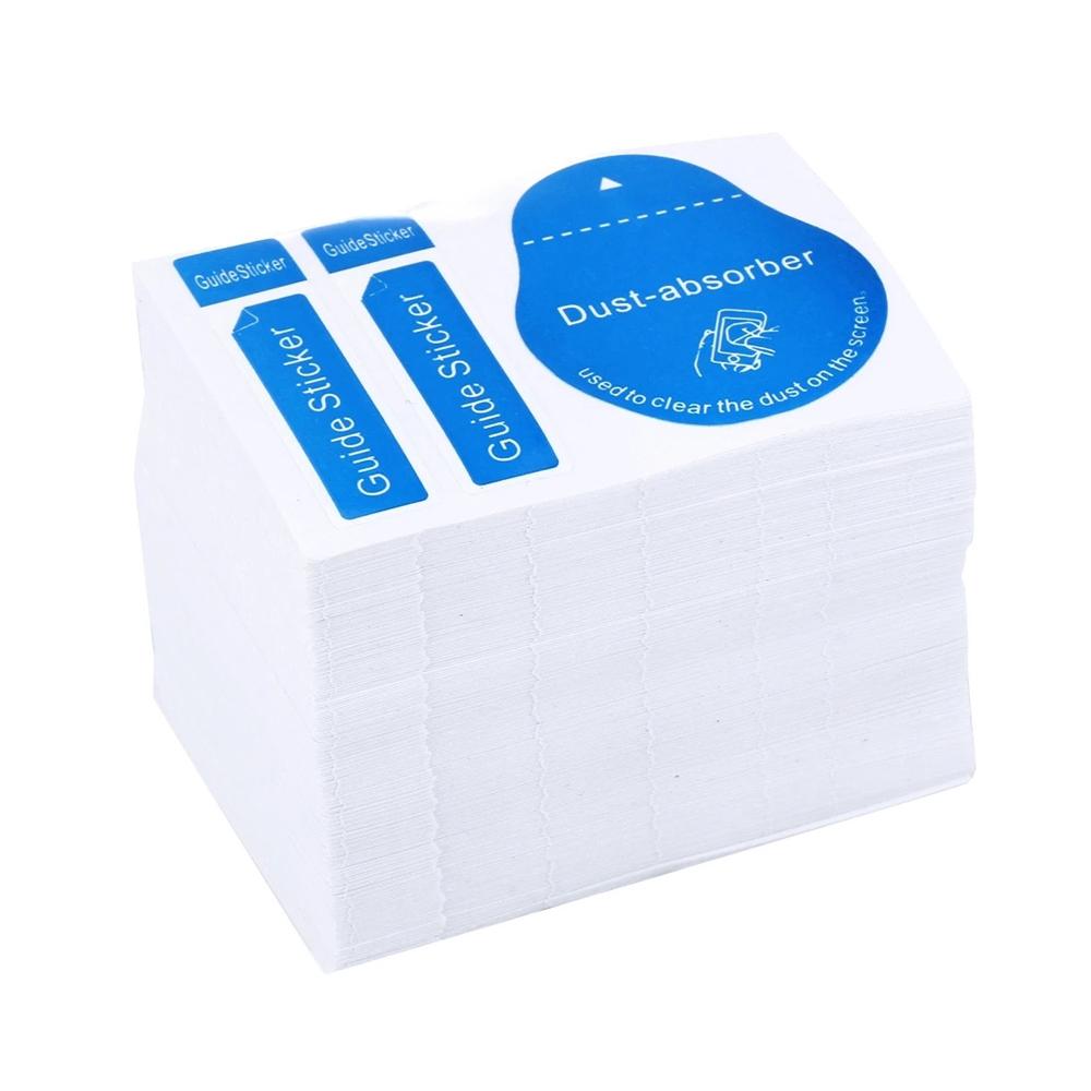 Tempered Glass Dust Papers Cell Phone Dust Absorber Dust Removal Sticker Screen Cleaning Tool