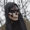 Хэллоуин Страшная маска головы черепа Косплей Вечеринка Ужасные Кровавые маски Карнавал Взрослый Костюм ужасов Головной убор Латексная маска
