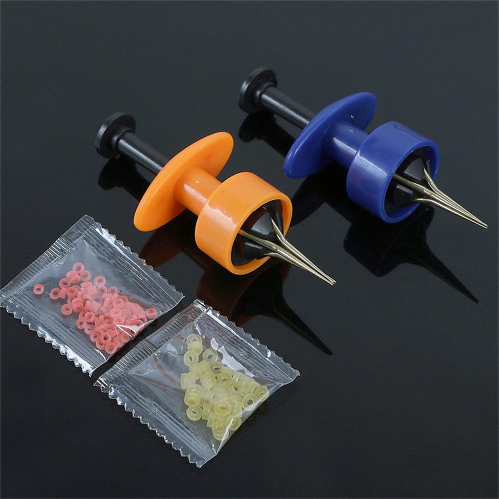 Pellet Bander Tool Fishing Accessories Banding Match Coarse Fishing Terminal Tackle with Rubber Bands Pellet Bait Bander