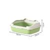 Extra Large Semi-Enclosed Anti-Splash Cat Litter Box