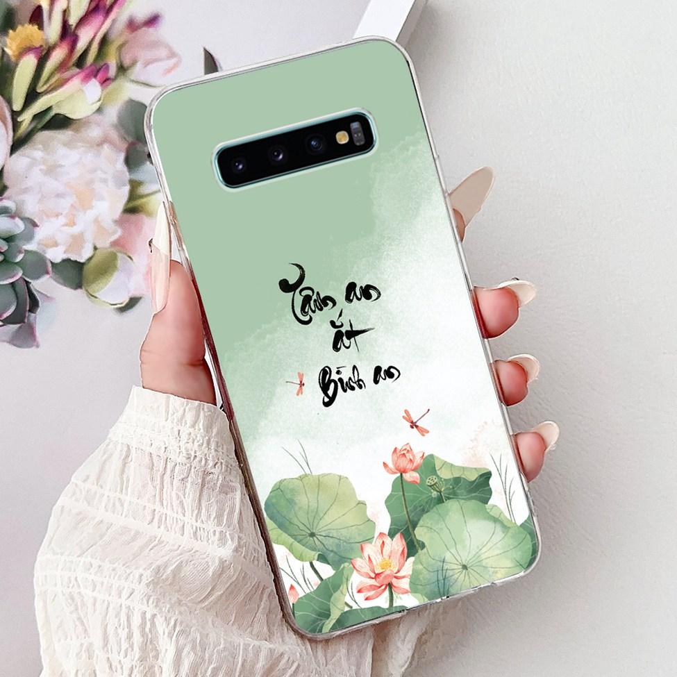 Чехол для Samsung S10 Plus SM-G975F Милый Кавайный Модный Цветочный Роскошный Крутой Расписной Мягкий Чехол для Телефона Samsung Galaxy S10+