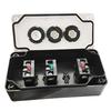 Three-Button Push Button Switch Station 10A Rated for Control Circuits with Red Exigent Stop and Dual NO Actuation