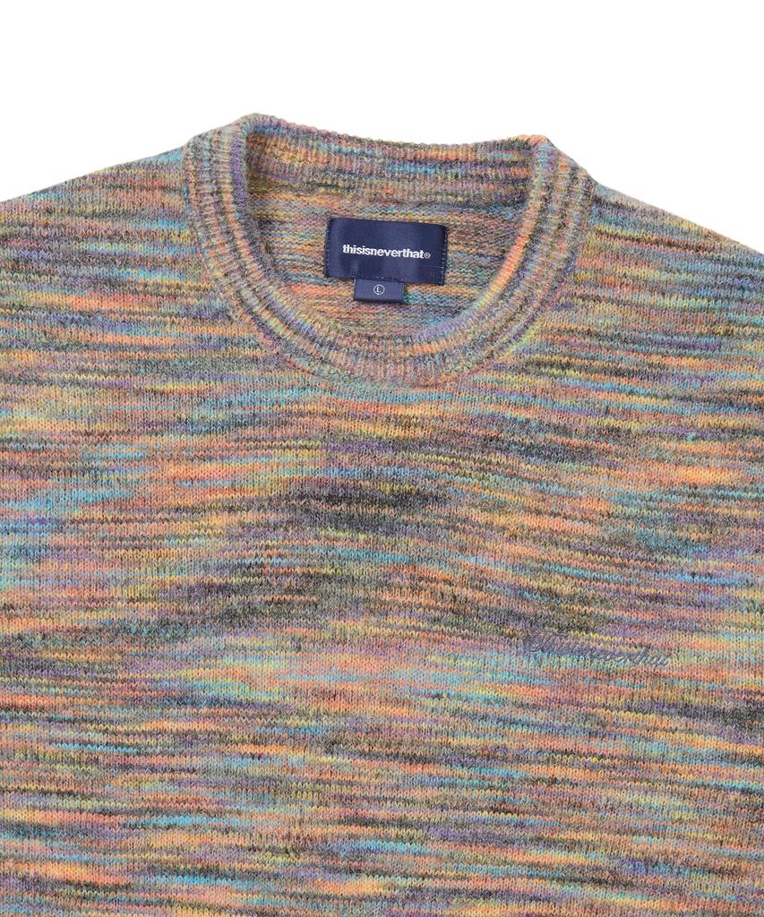 THISISNEVERTHAT Static Knit Sweater Rainbow