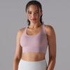 Nessaj Shockproof Sports Bra Women Fitness Yoga Tank Top Beauty Back Sports Underwear