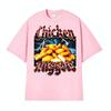 Heavy Metal Chicken Nuggets Funny Tshirt Men Women Fashion Retro Short Sleeve T Shirts High Quality 100 Cotton Comfort T Shirt