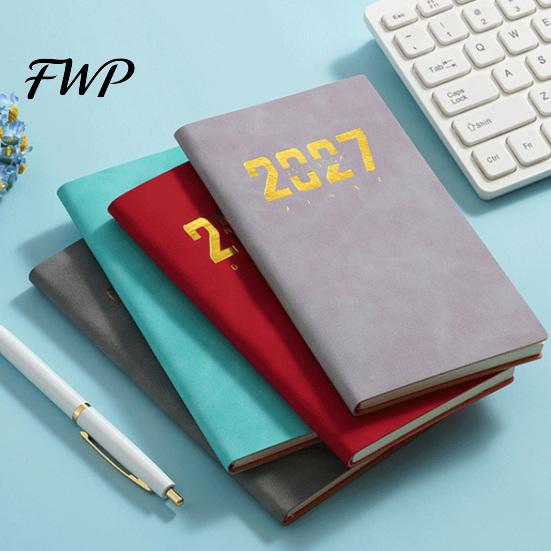 Канцелярские товары для профессионалов 2027 Ежедневник-планер, Карманный размер, Обложка из искусственной кожи, Идея для подарка, Офисный планировщик, Практичный органайзер, Деловые