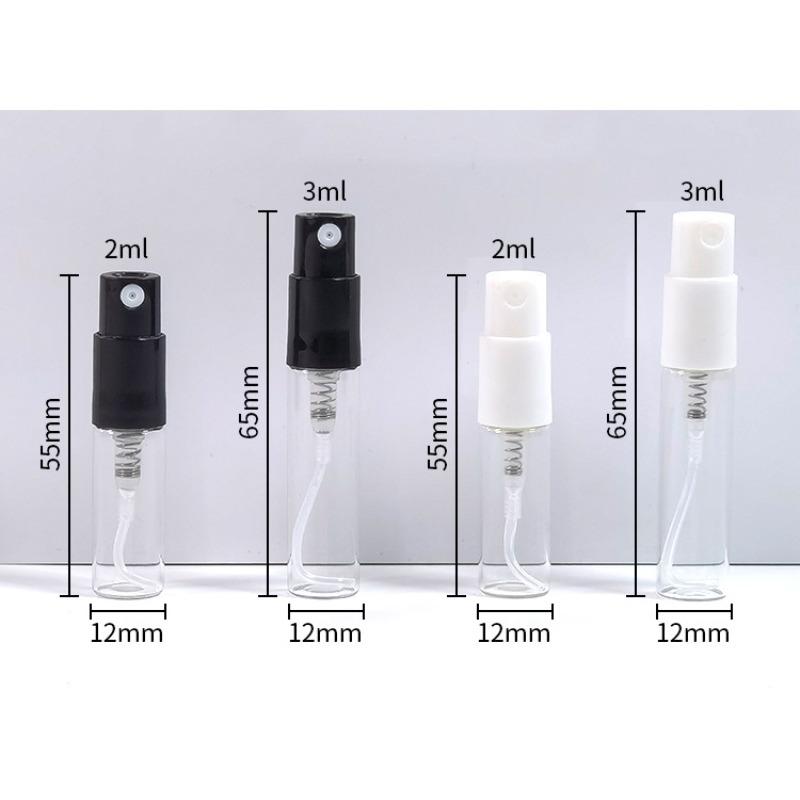 2ml 3ml 5ml Perfume Bottles Glass Spray Bottles Perfume Dispenser Empty Portable Sample Refillable Bottles