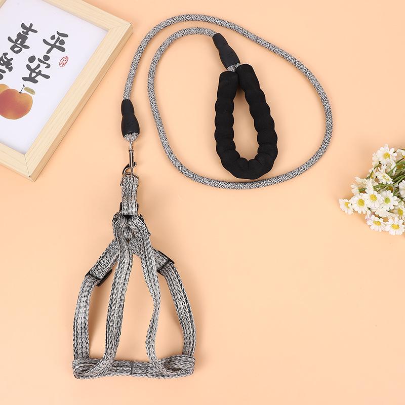 Взрывозащищенный поводок для собаки Телескопический ремень Поводок для выгула собаки Большой Средний и Маленький Поводок-ошейник для собаки Зоотовары