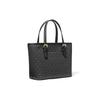 Michael Kors Mk Jet Set Travel Сумка-тоут из покрытого холста с принтом логотипа Signature Черный 35T9GTVT0B-BLACK