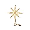 Wrought Iron Five-Pointed Star Christmas Tree Topper and Decoration Pendant