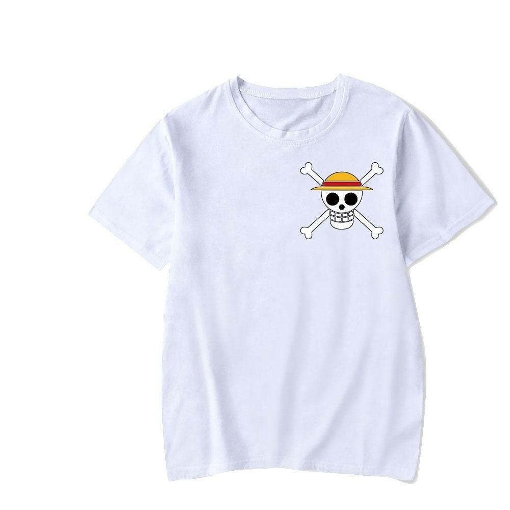 Anime One Piece Luffy Graphic TShirt Fashion Loose Oversized Short Sleeve Tops for Unisex Women