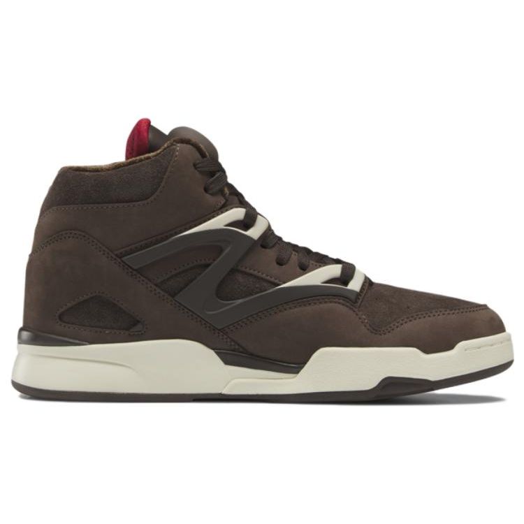 Reebok Кроссовки унисекс Pump Omni Zone 2 ко Дню святого Валентина Коричневые гризли-коричневые темно-коричневые IE9342