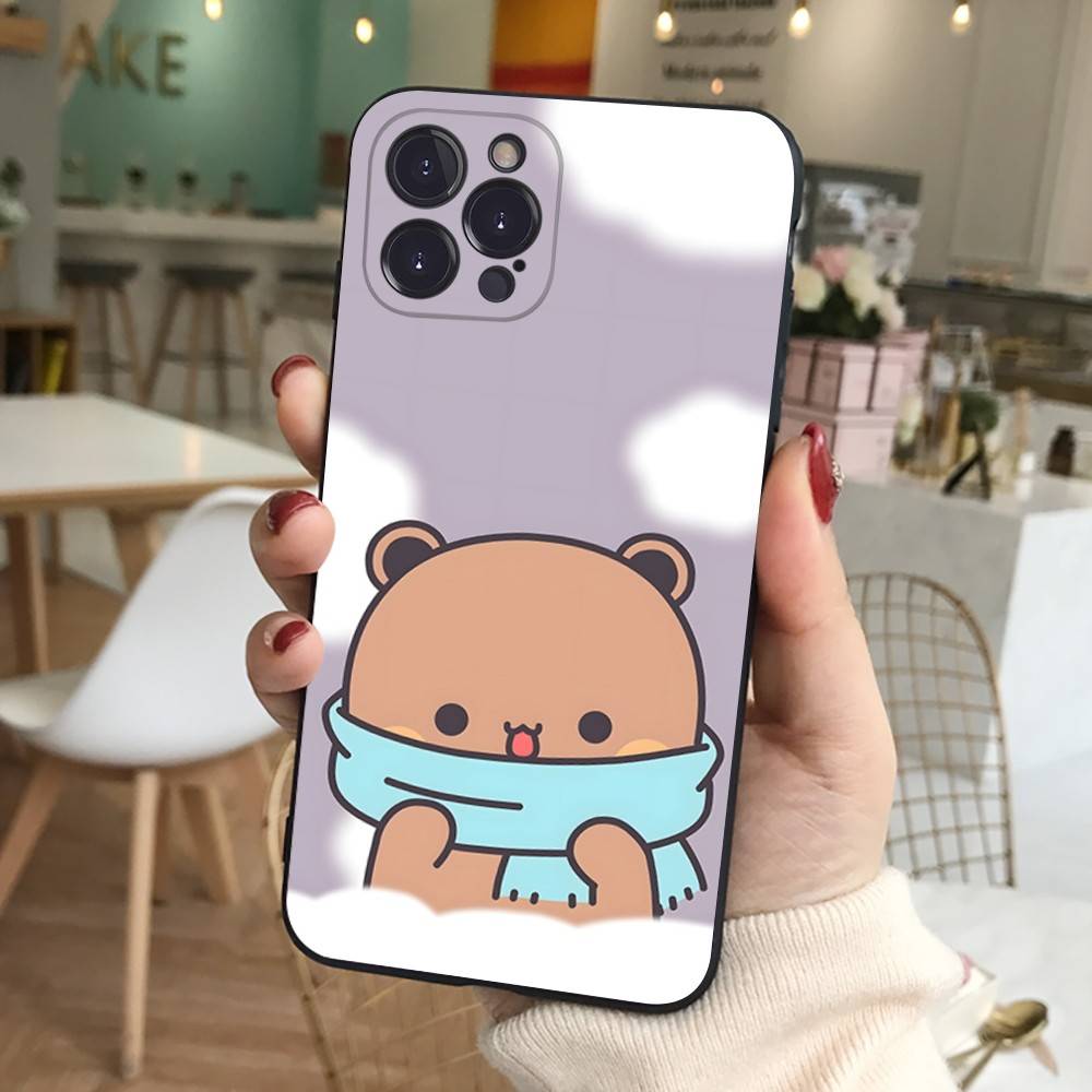 BUBU DUDU Мультяшный Чехол для Телефона Для Iphone 17 16 15 16e 14 13 12 11 Pro Max Plus Чехол Защитная Крышка Coque