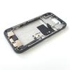 For iPhone 16 Pro Full Housing Middle Frame Bezel With Volume Power Flex Cable Side Button Chassis Repair Parts