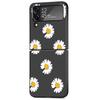 Чехол Love Heart Cell для Samsung Galaxy Z Flip 3 5G 4 Fashion Z Flip3 Роскошный черный твердый чехол для телефона