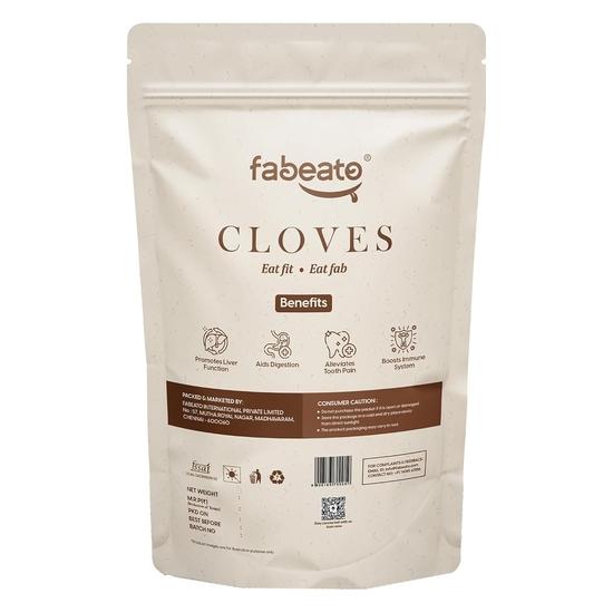 Fabeato Natural Premium Whole Cloves (Laung) For Indian Cooking 200Gm| Whole Spices | Fresh & Pure Whole Cloves (Laung)