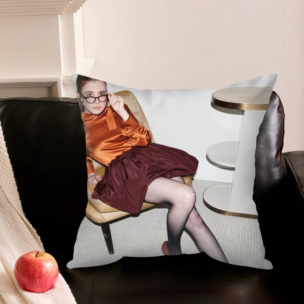 Actress T-Taylor D-Dearden Various Sizes Square Pillowcase For Car Home Bedchamber Decor