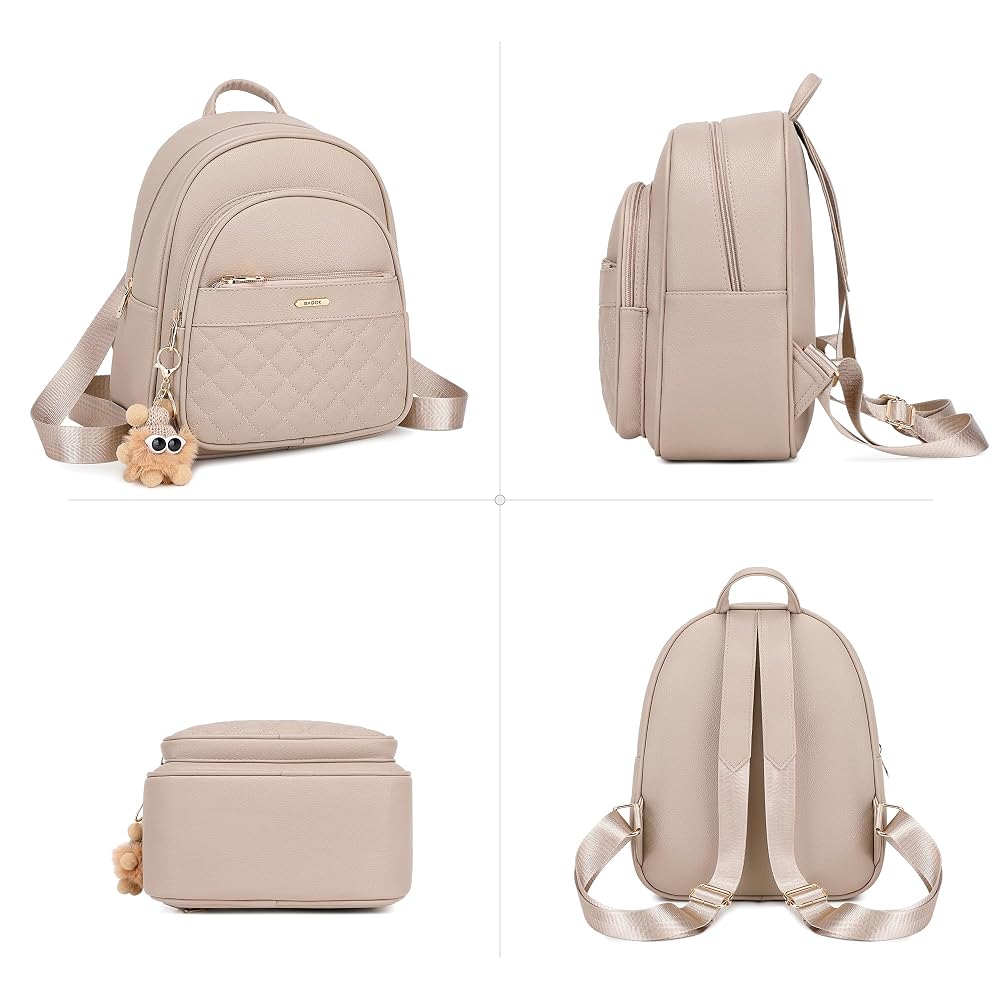 BAGOK Women's Small Mini Backpack - Large Capacity, Lightweight, Cute, Perfect for Commuting,