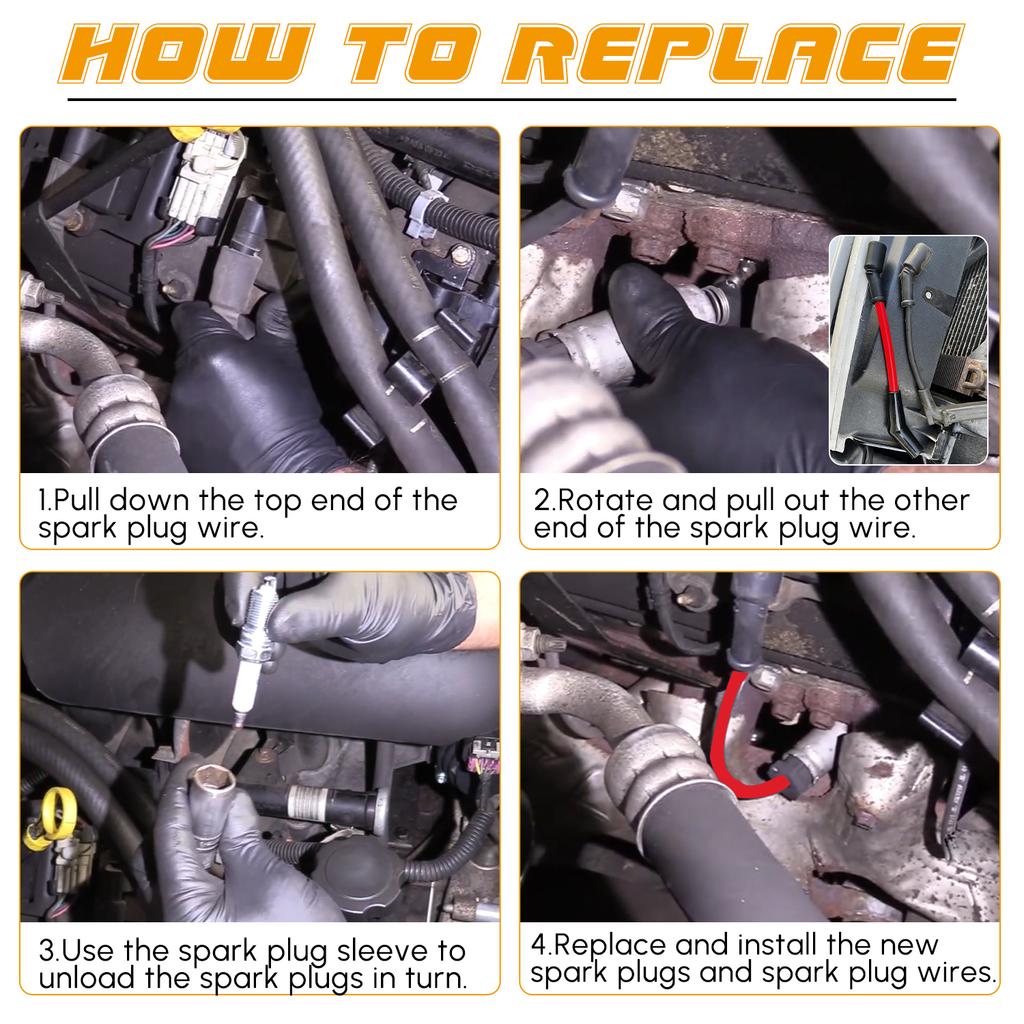 8 шт. 41-962 9748HH19299585 платиновая свеча зажигания для Chevy Silverado Escalade GMC Sierra Yukon