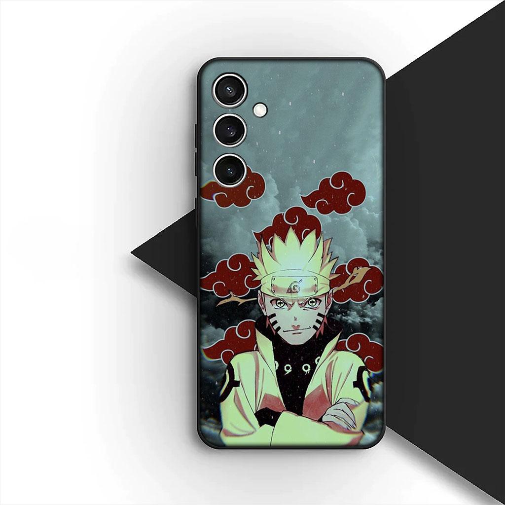 Jiraiya Narutos Sasuke Silicone Phone Cover for Samsung Galaxy S25 S24 S23 FE Ultra Plus S7 Edge S25+ S23+ A56 5G Soft Case