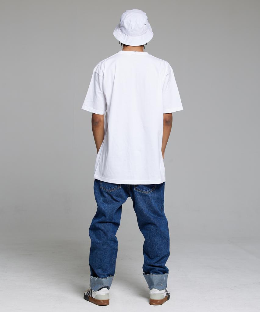 CREAM SODA LAB Swallow Twin Short Sleeve Tee White