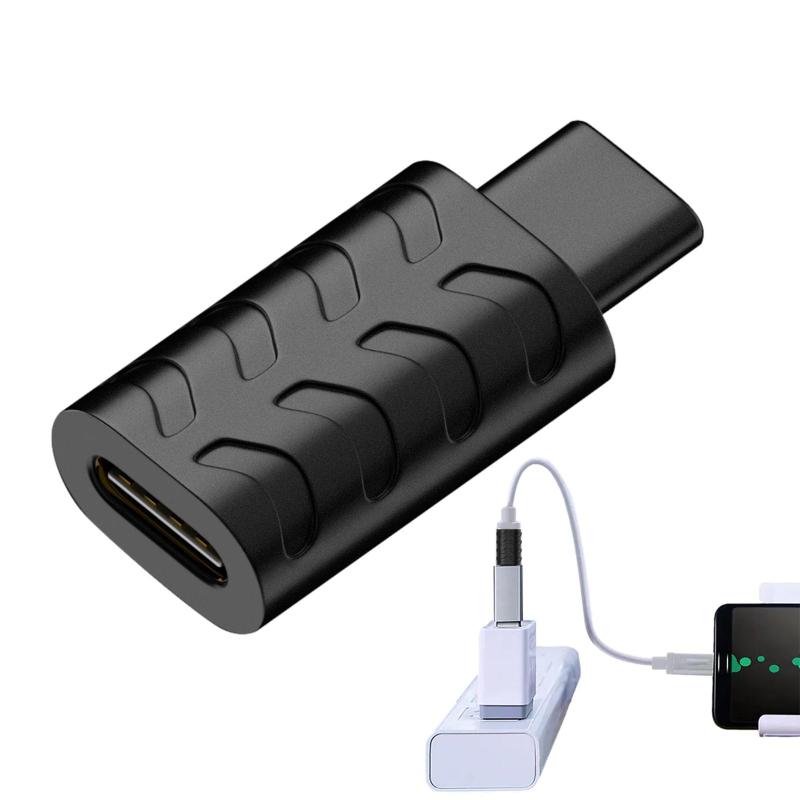 Адаптер-расширитель OTG Type-C, скорость 10 Гбит/с, конвертер Type-C (папа) на Type-C (мама), штекер, защитное гнездо