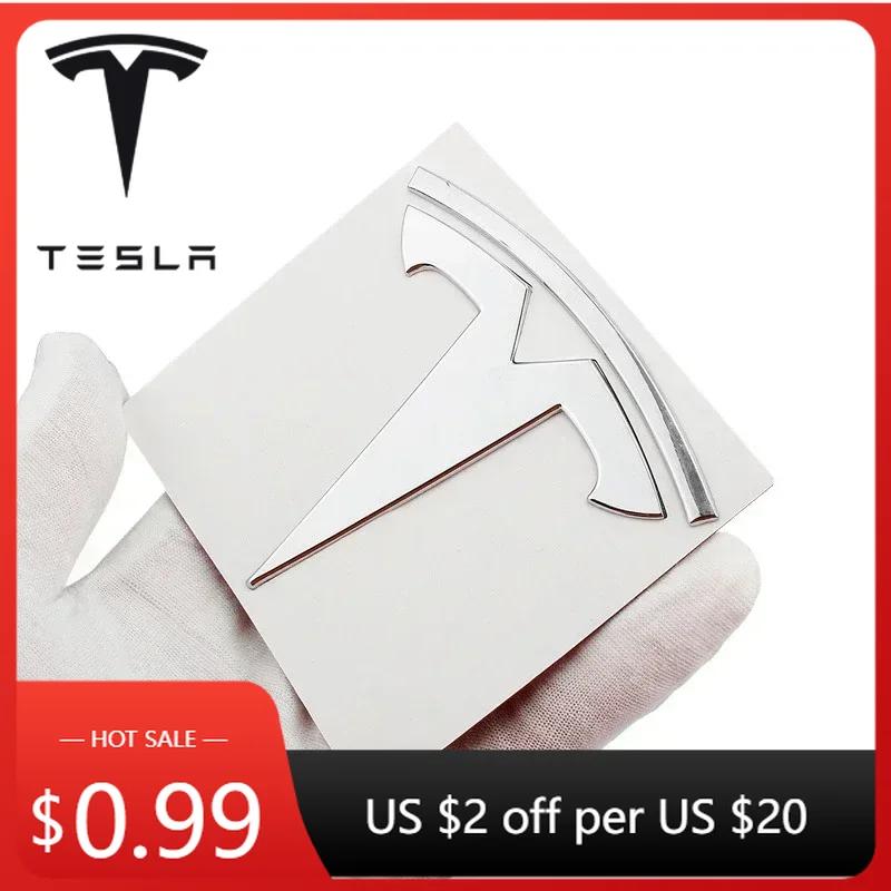 Автомобильная наклейка 2025 Горячий ABS для Tesla Model 3 Mode Y Наклейка на крышку логотипа переднего капота автомобиля Стикер Эмблема Стайлинг Кузов автомобиля Задний значок багажника Ac