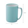 CHAHUA Two-Tone Toothbrush Mug
