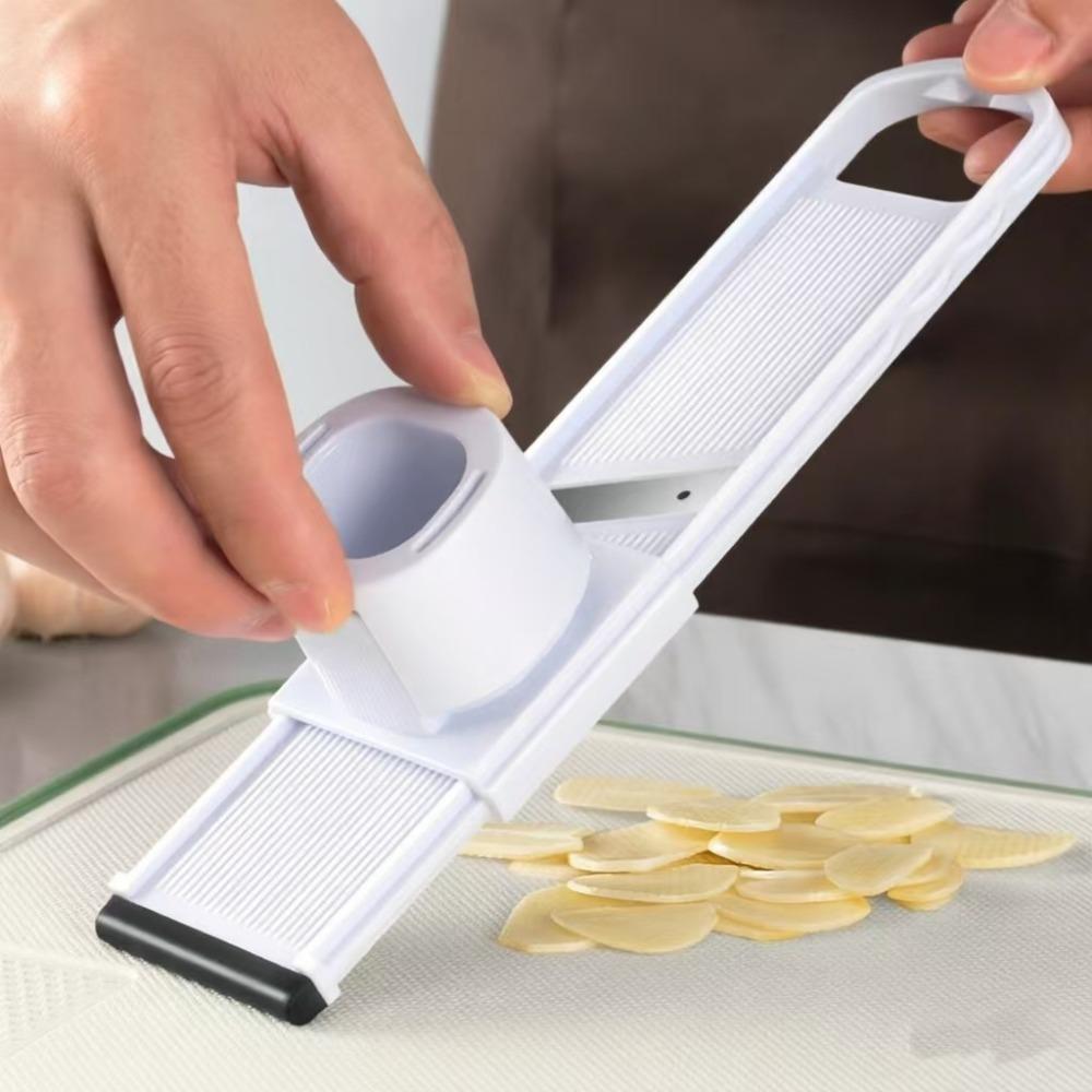 with Hand Protector Garlic Grinder Non-slip Base Vegetable Shredder Garlic Chopper Kitchen